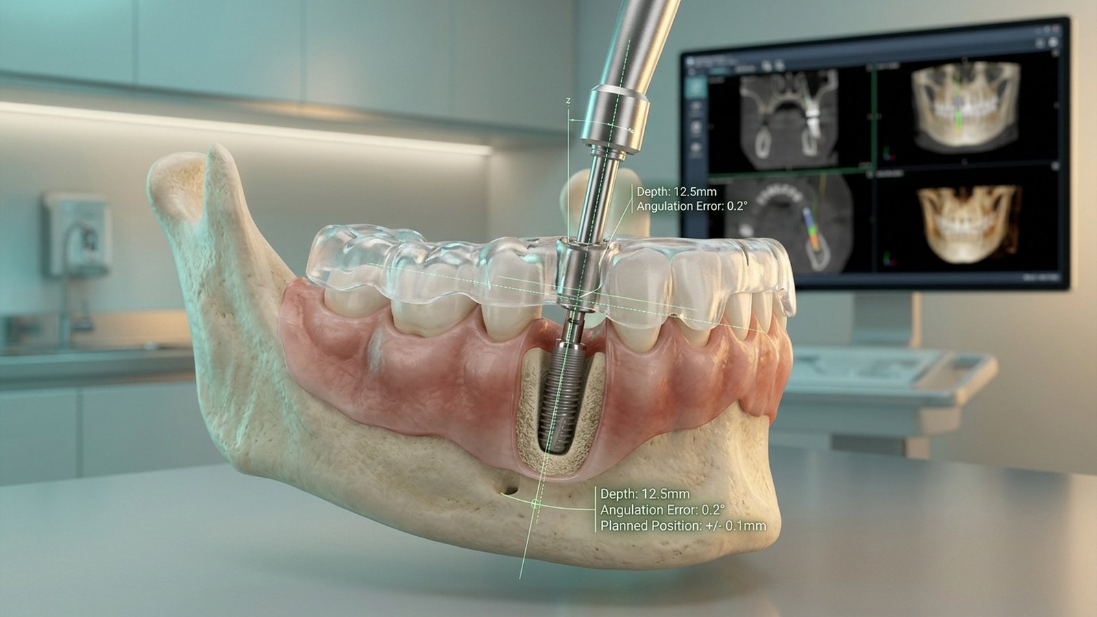 3D Guided Implant Surgery Simulation
